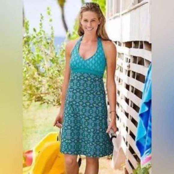 Athleta | Dresses | Athleta Pack Everywhere Halter Dress | Poshmark